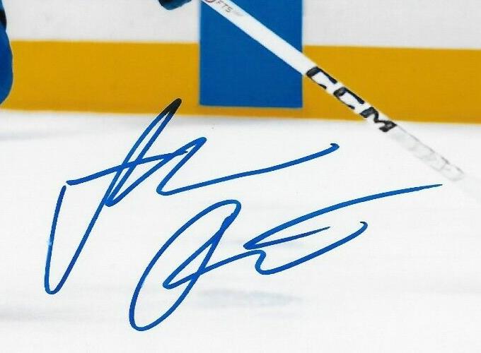 Signed Aatu Raty Vancouver Canucks Autographed 8x10 Photo #1 Original