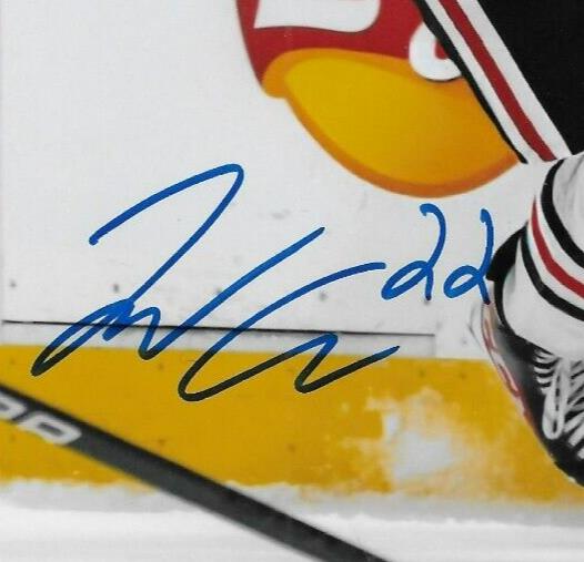 Signed Joey Anderson Chicago Blackhawks Autographed 8x10 Photo #1 Original