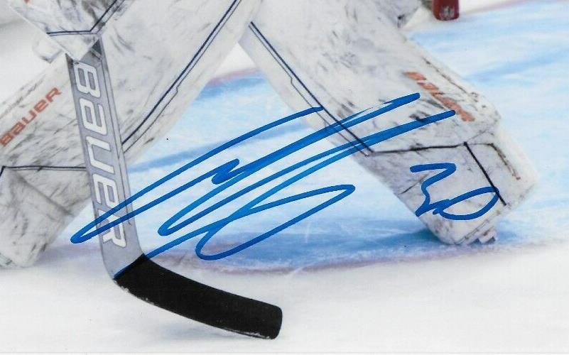 Signed Ilya Sorokin New York Islanders Autographed 8x10 Photo #3 Original