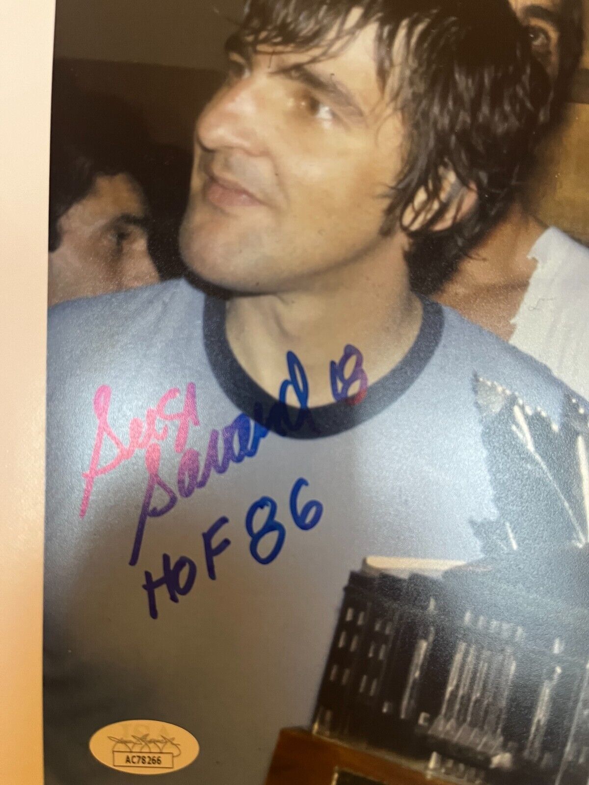 Signed Canadiens Serge Savard Guy Lapointe Larry Robinson 11x14 Photo w JSA 1b