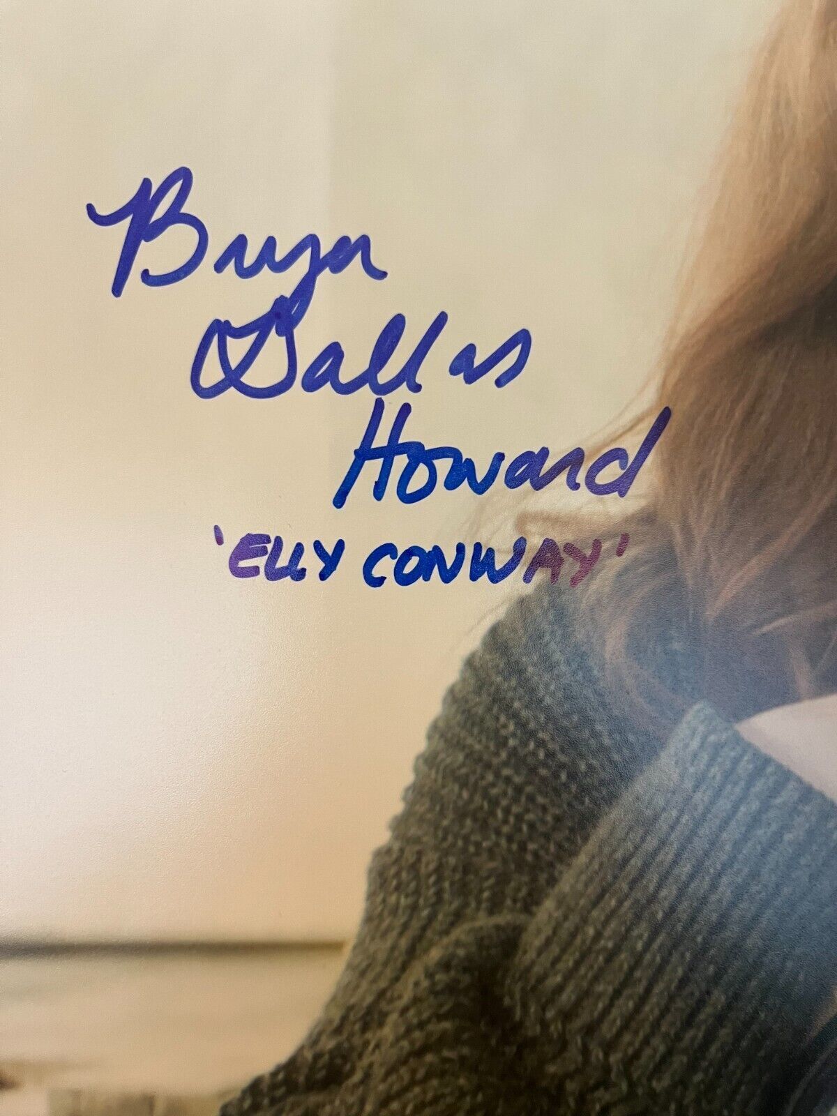 Signed Bryce Dallas Howard Actress Argylle 11x14 Photo JSA Elly Conway 2