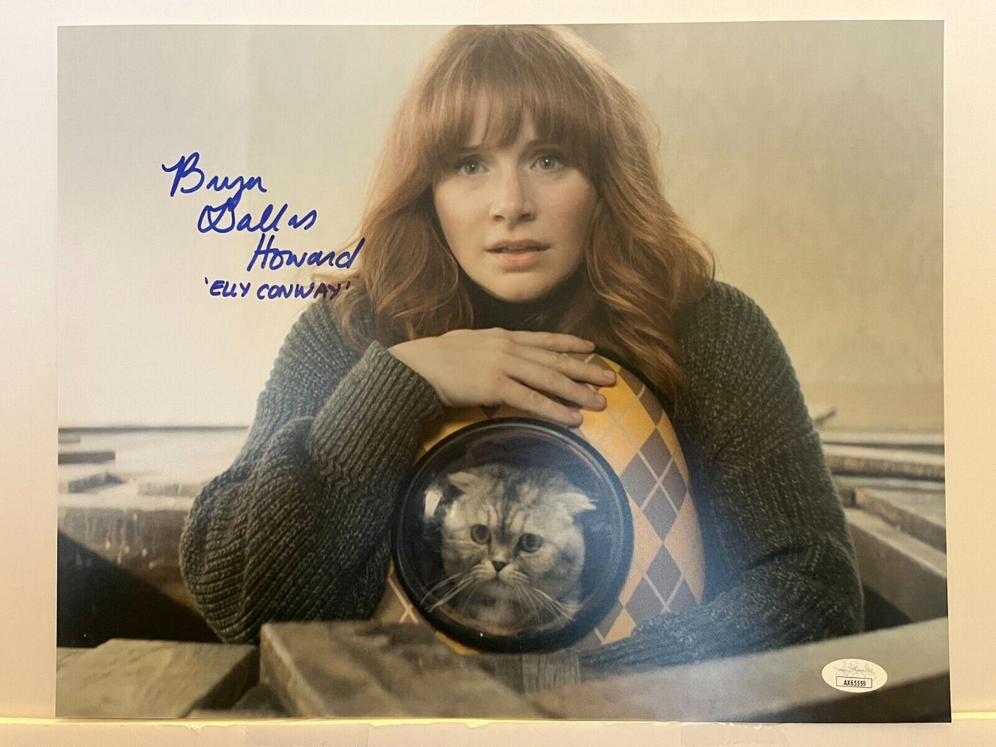 Signed Bryce Dallas Howard Actress Argylle 11x14 Photo JSA Elly Conway 2