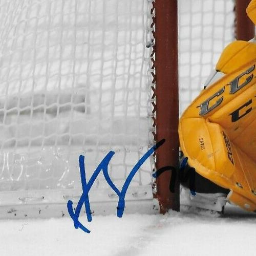 Signed Juuse Saros Nashville Predators Autographed 8x10 Photo #2 Original