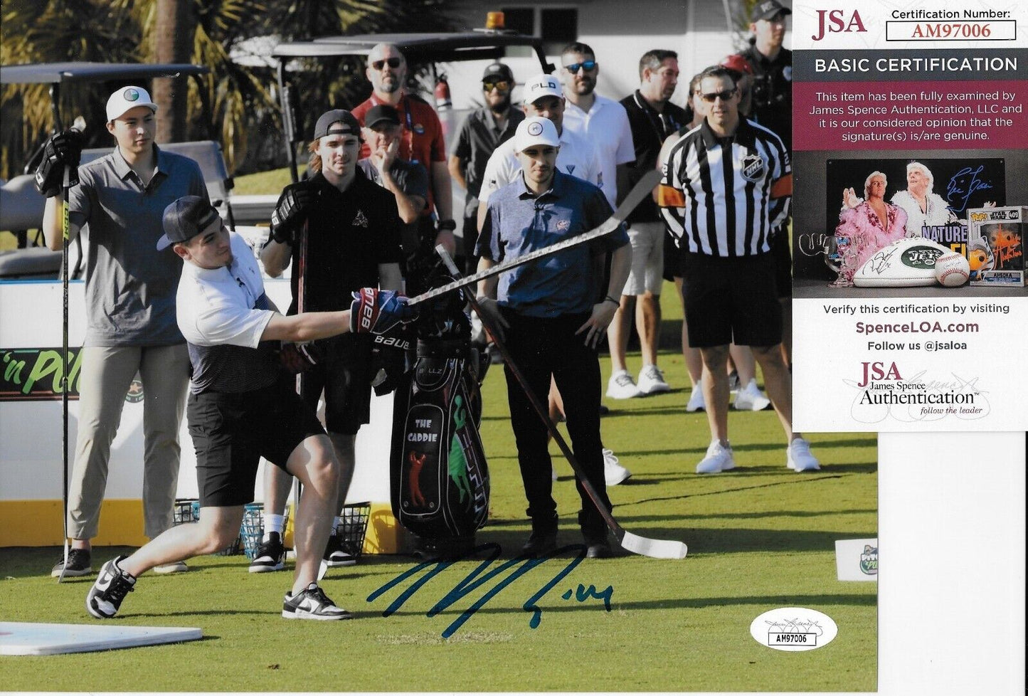 Signed Montreal Canadiens Nick Suzuki 8x10 Photo #4 Original JSA Authentication