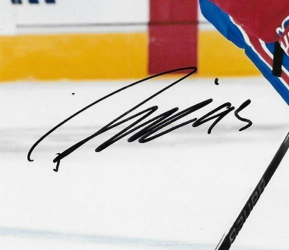 Photo 8x10 signée Patrik Laine Canadiens de Montréal 1 Authentification JSA originale