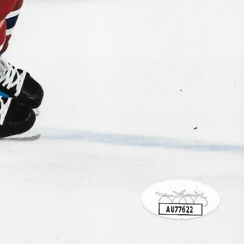 Photo 8x10 signée Patrik Laine Canadiens de Montréal 1 Authentification JSA originale