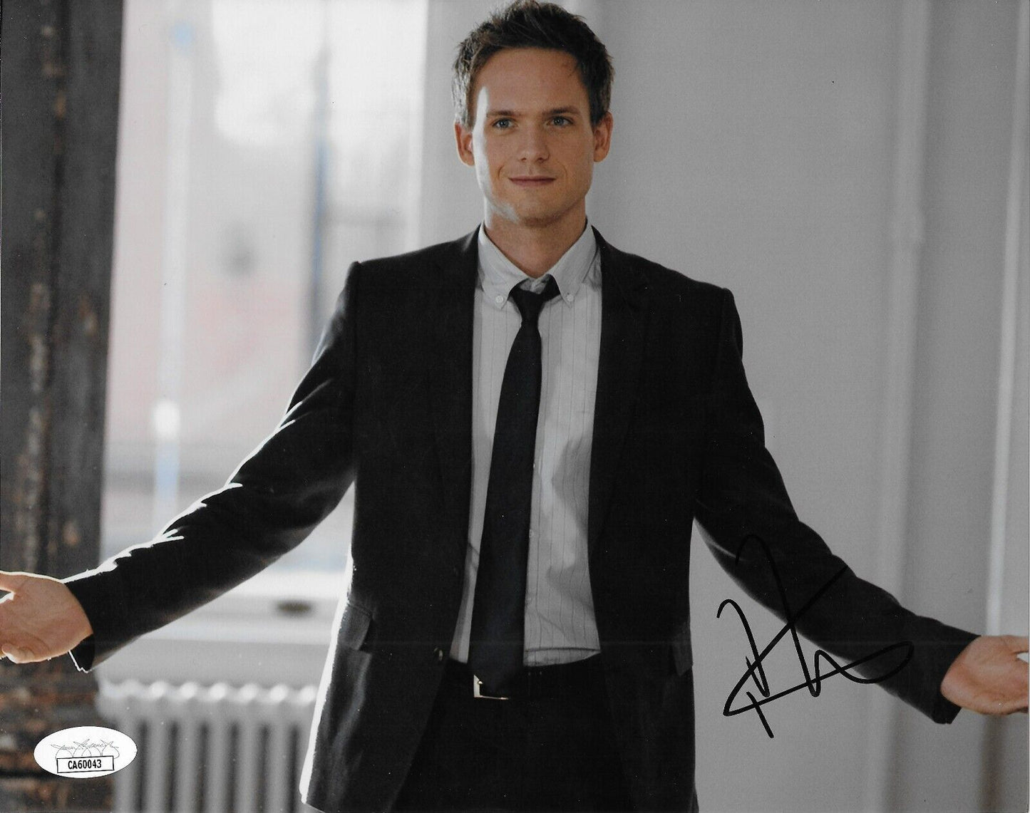 Signed Patrick Adams Suits Original 8x10 Photo #1 with JSA Authentication