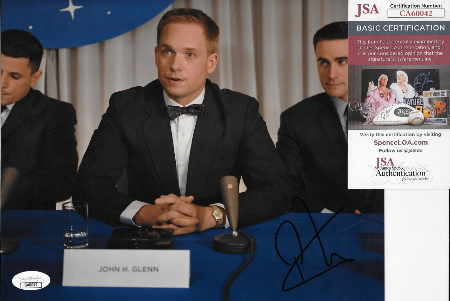 Signed Patrick Adams The Right Stuff Original 8x10 Photo #3 w JSA Authentication