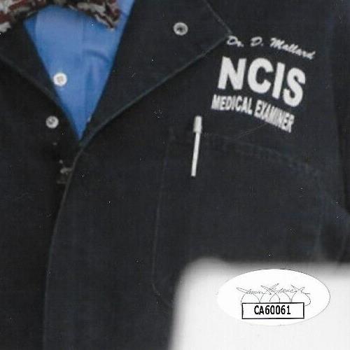 Signed David McCallum NCIS Autographed 8x10 Photo #1 with JSA Authentication