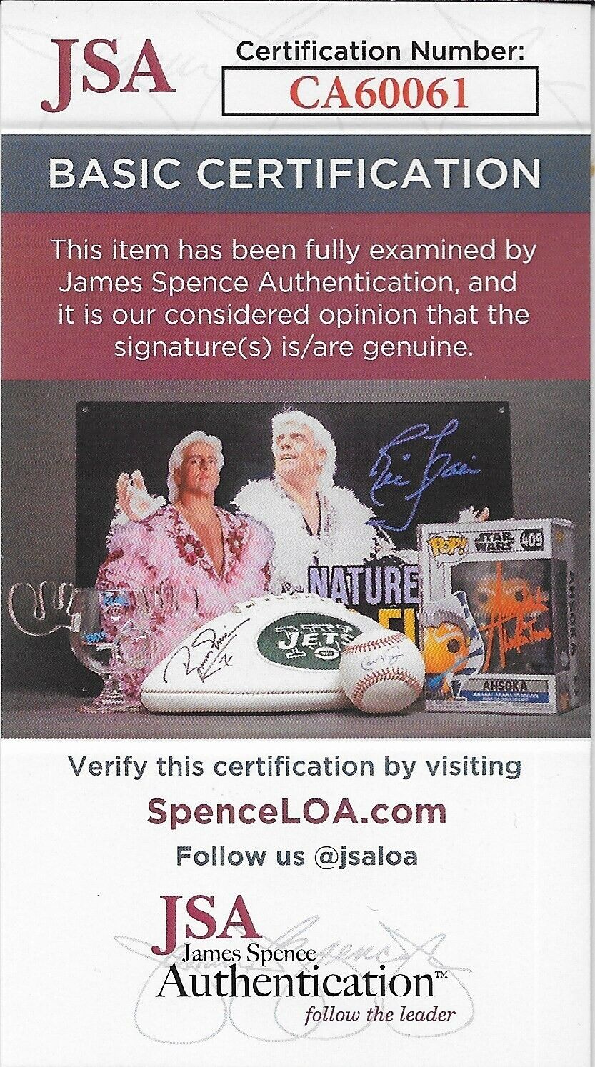 Signed David McCallum NCIS Autographed 8x10 Photo #1 with JSA Authentication
