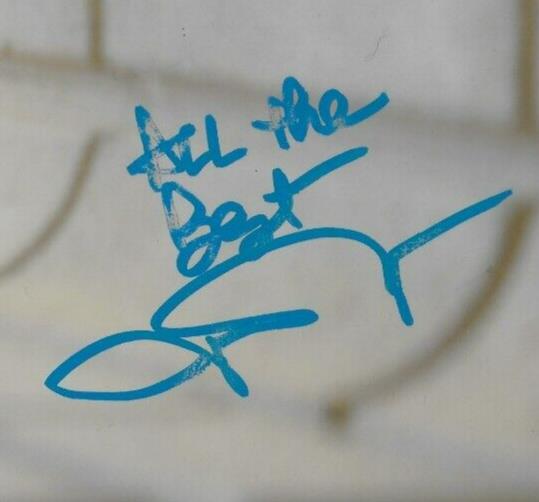 Signed John Rosengrant Star Wars Baby Yoda Autographed 8x10 photo #9 Original