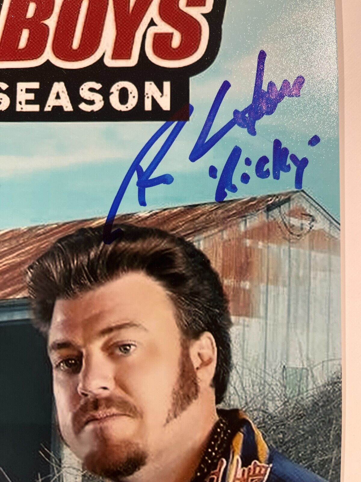 Signed Ricky Bubbles Julien Trailer Park Boys Actor 12x18 Photo JSA 3