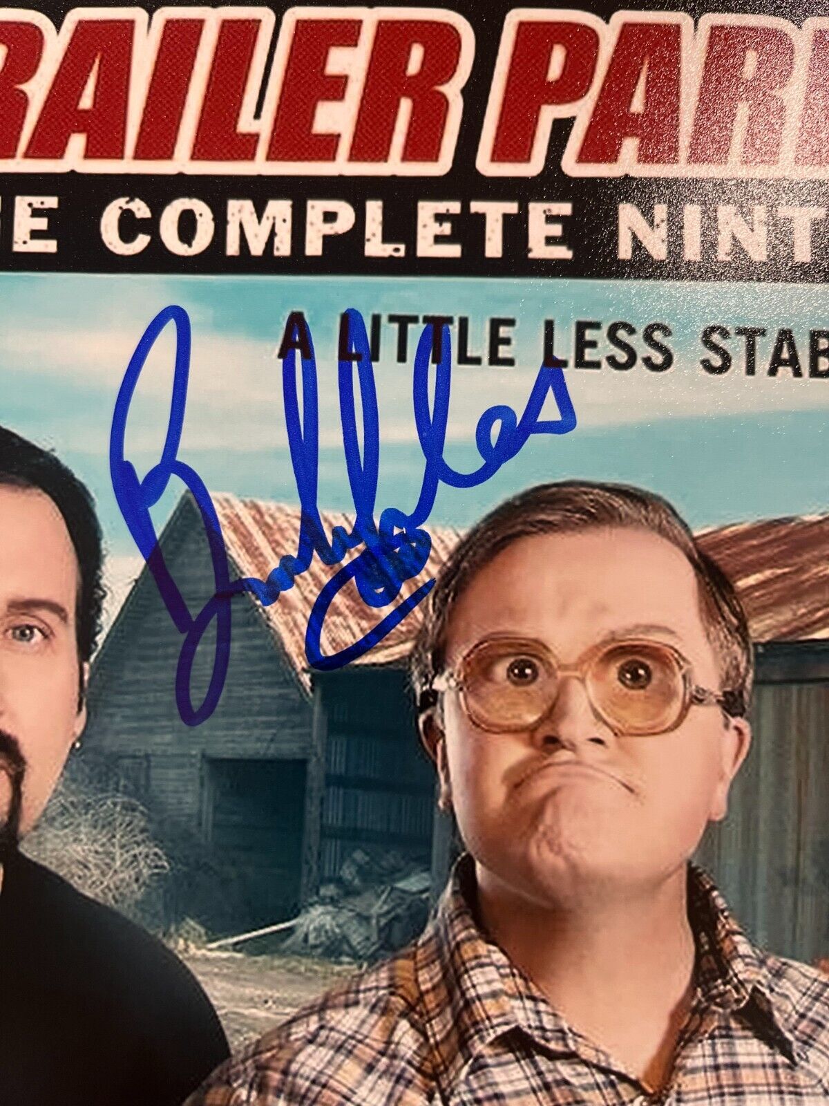 Signed Ricky Bubbles Julien Trailer Park Boys Actor 12x18 Photo JSA 3