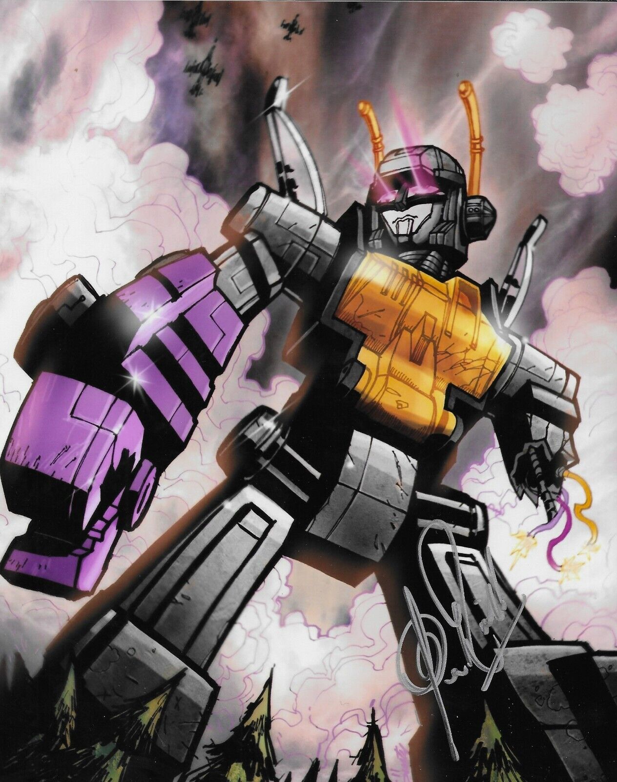 Signed Clive Revill Transformers Kickback Autographed 8x10 Photo #4 Original