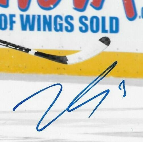 Signed Zach Benson Buffalo Sabres Autographed 8x10 Photo #2 Original