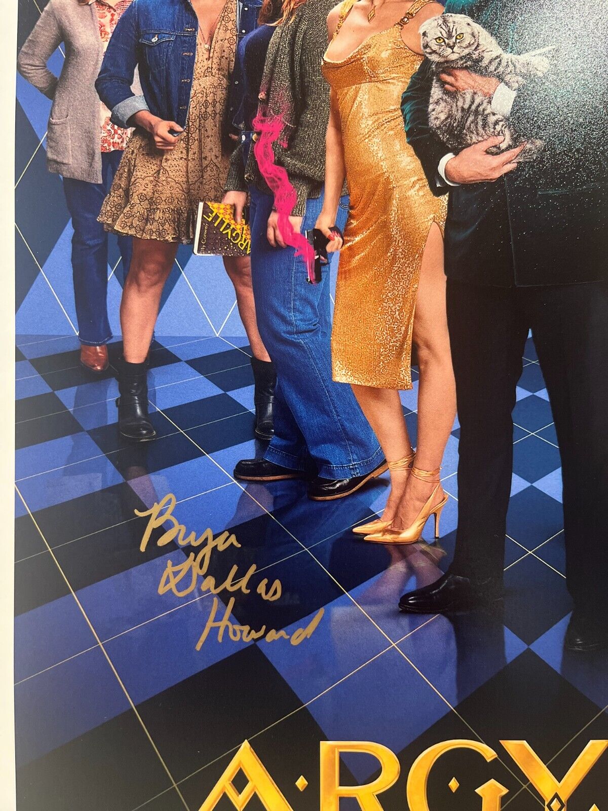 Signed Bryce Dallas Howard Argylle 12x18 Photo Actress JSA 2