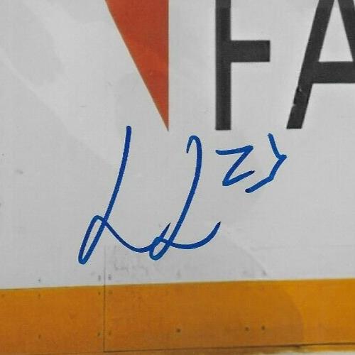 Signed Jonathan Lekkerimaki Vancouver Canucks Autographed 8x10 Photo #3 Original