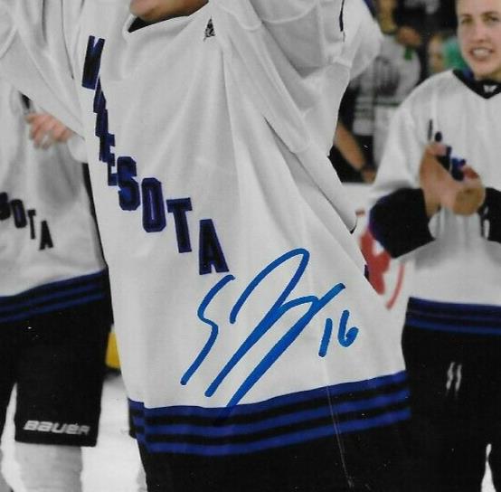 Signed Sophie Jaques PWHL Minnesota Frost Autographed 8x10 Photo #3 Original