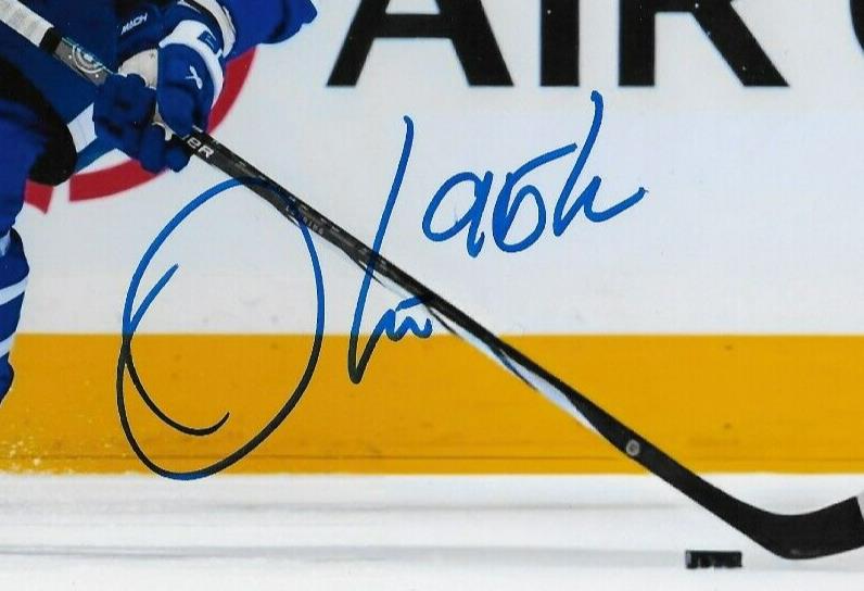Signed Oliver Ekman-Larsson Toronto Maple Leafs 8x10 Photo #1 Original