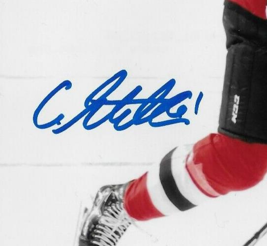 Signed Chase Stillman New Jersey Devils Autographed 8x10 Photo #4 Original