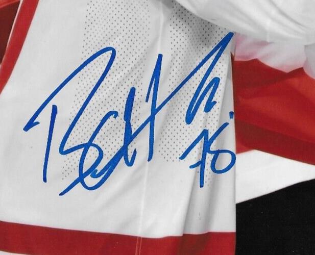 Signed Brennan Othmann New York Rangers Team Canada 8x10 Photo #4 Original