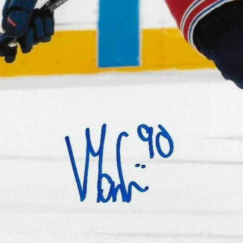 Signed Victor Mancini New York Rangers Autographed 8x10 Photo #4 Original