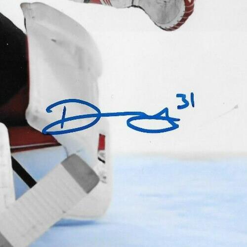 Signed Team Canada Dylan Garand World Juniors New York Rangers 8x10 Photo #1