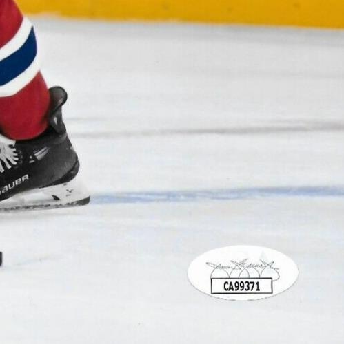 Signed Lane Hutson Montreal Canadiens 8x10 Photo #3 Original JSA Authentication