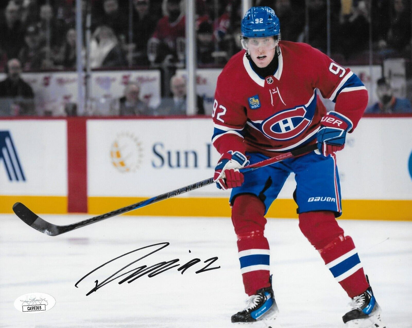 Signed Patrik Laine Montreal Canadiens 8x10 Photo 1 Original JSA Authentication