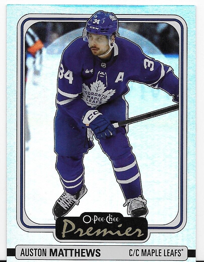 2024-25 O-Pee-Chee Premier Hockey Auston Matthews P-12 Toronto Maple Leafs