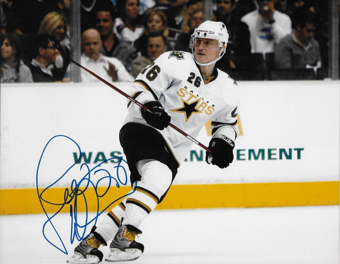 Signed Jere Lehtinen Dallas Stars Autographed 8x10 Photo #2 Original