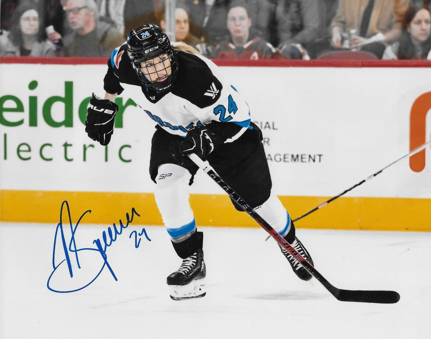 Signed Natalie Spooner PWHL Toronto Sceptres Autographed 8x10 Photo #4 Original