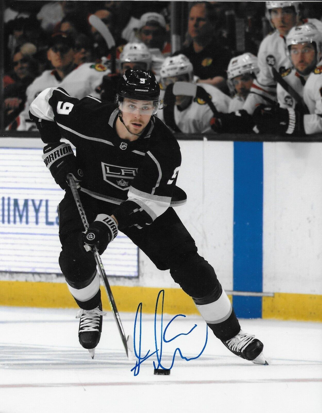 Signed Adrian Kempe Los Angeles Kings Autographed 8x10 Photo #1 Original