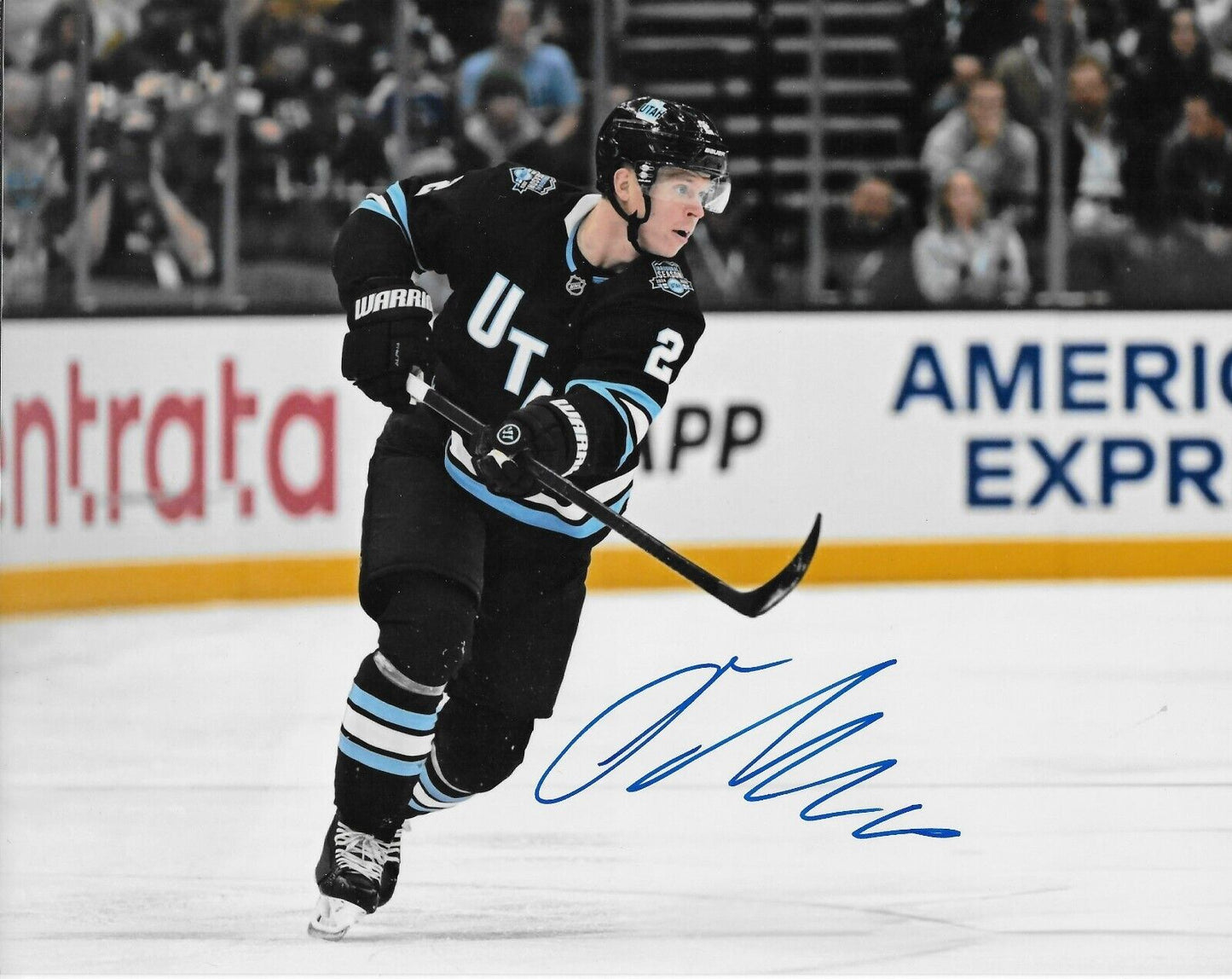 Signed Olli Maatta Utah Hockey Club Autographed 8x10 Photo #1 Original
