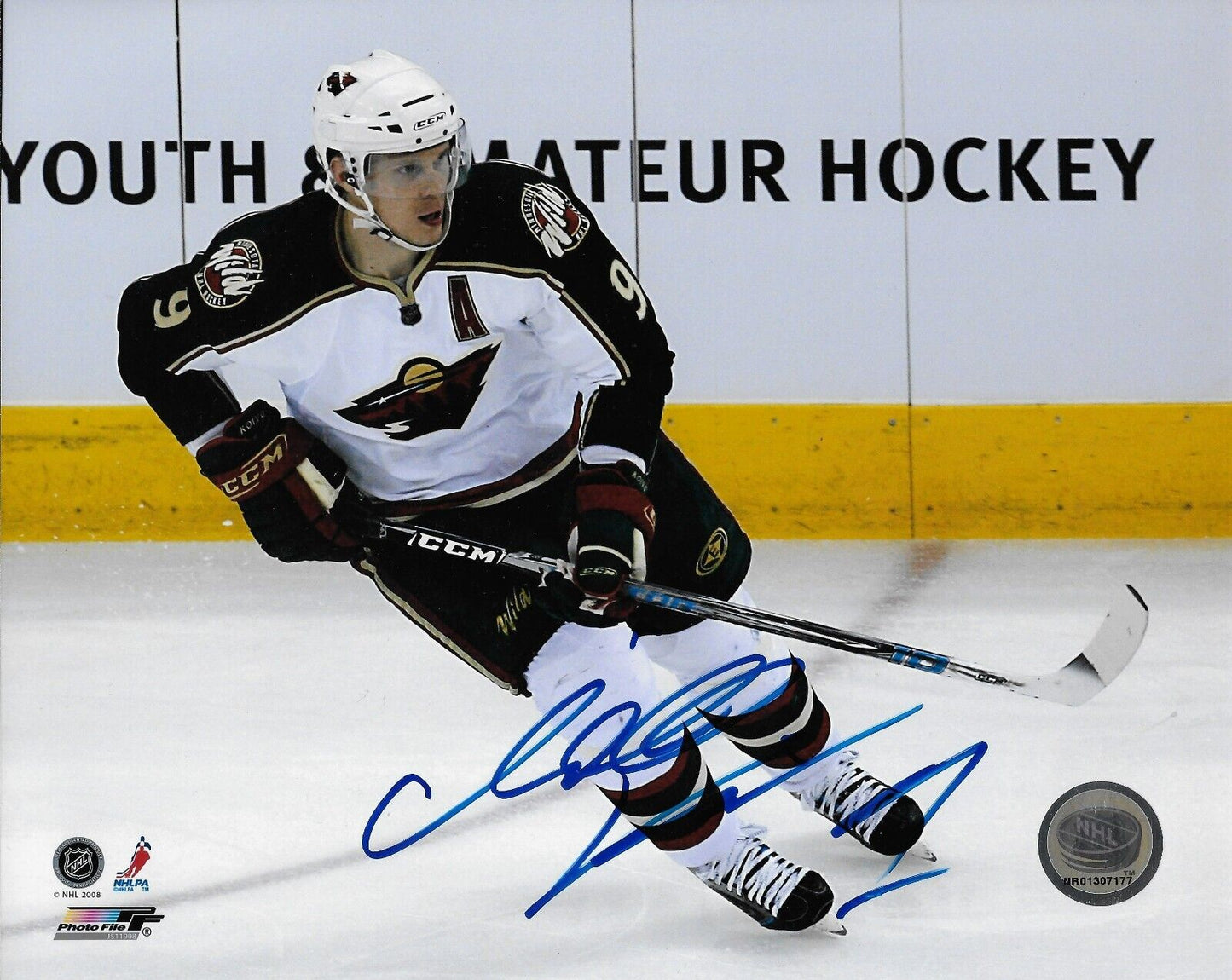 Signed Mikko Koivu Minnesota Wild Autographed 8x10 Photo #2 Original