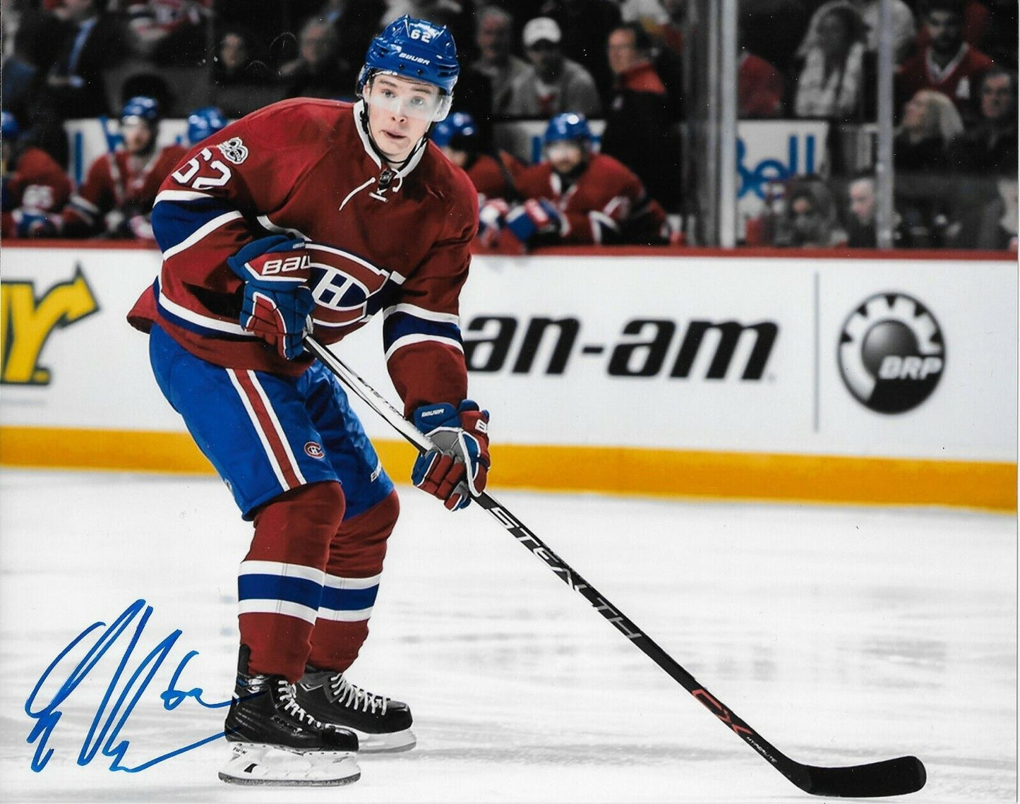 Signed Artturi Lehkonen Montreal Canadiens Autographed 8x10 Photo #1 Original