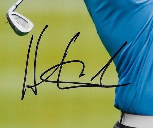 Signed Hunter Mahan PGA Golf Autographed 8x10 Photo #8 Original