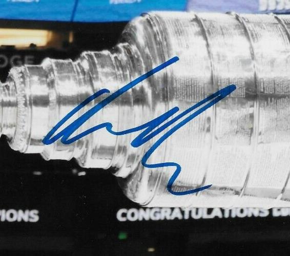 Signed Artturi Lehkonen Colorado Avalanche Stanley Cup 8x10 Photo #2 Original