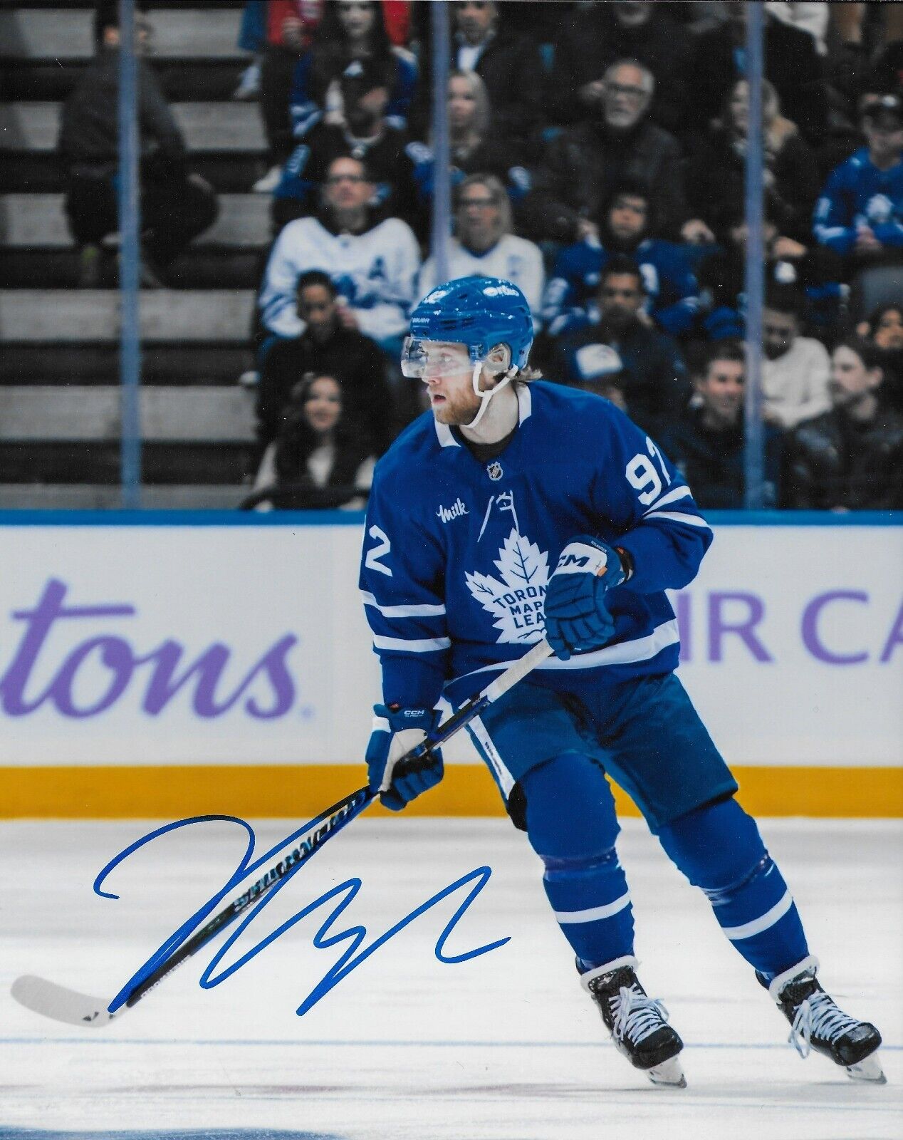 Signed Alex Nylander Toronto Maple Leafs 8x10 Photo #2 AHL Marlies Original