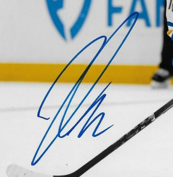 Signed Tage Thompson Buffalo Sabres Autographed 8x10 Photo #3 Original
