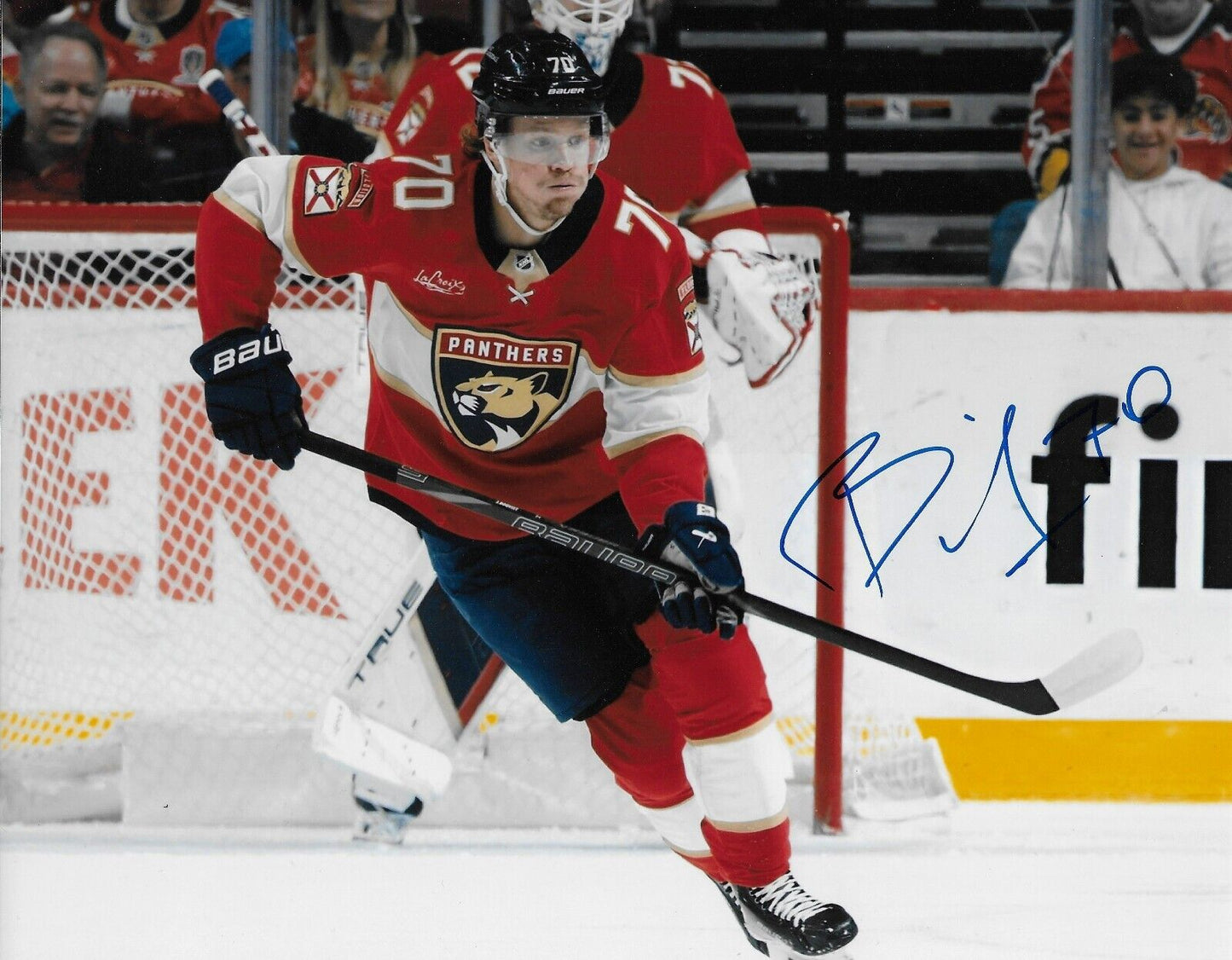 Signed Jesper Boqvist Florida Panthers Autographed 8x10 Photo #2 Original