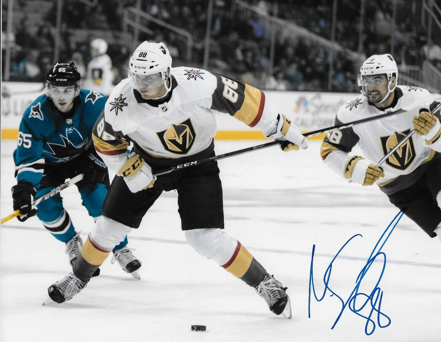 Signed Nate Schmidt Vegas Golden Knights Autographed 8x10 Photo #2 Original