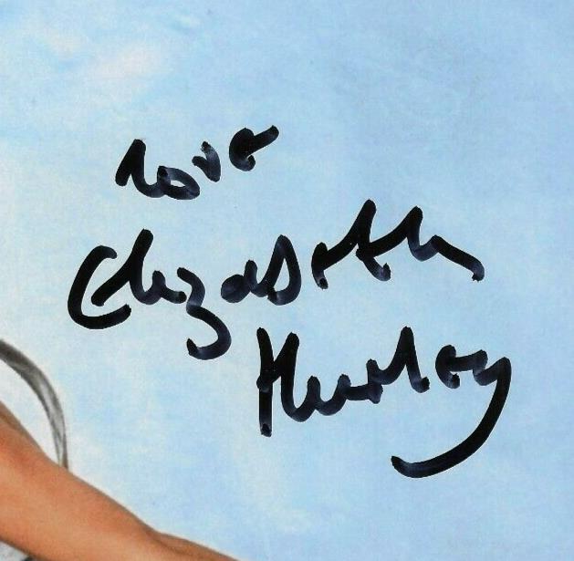 Signed Elizabeth Hurley Austin Powers Original 8x10 Photo 1 w JSA Authentication