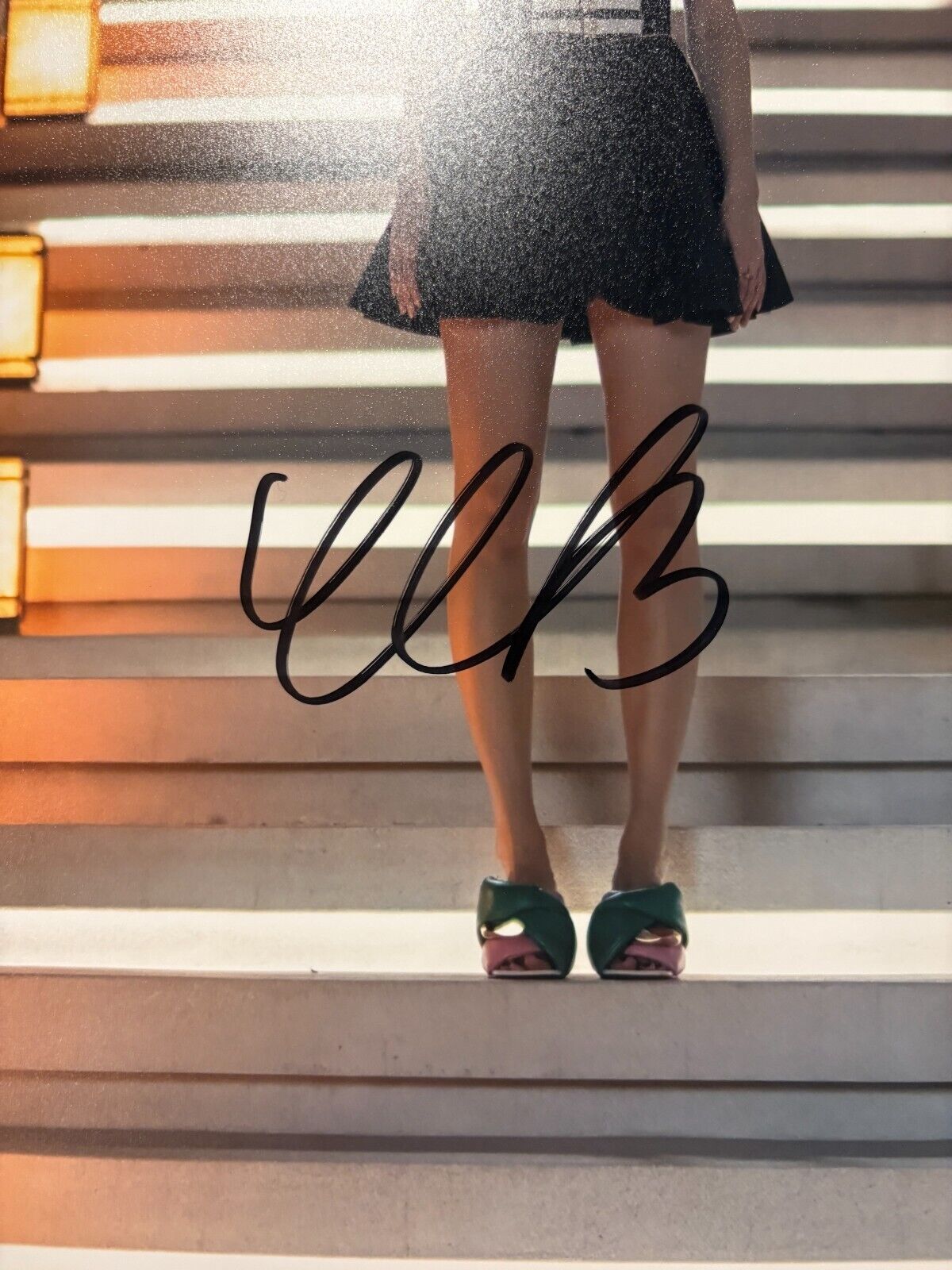 Actress Charlotte Le Bon Signed White Lotus 11x14 Photo Chloe 3