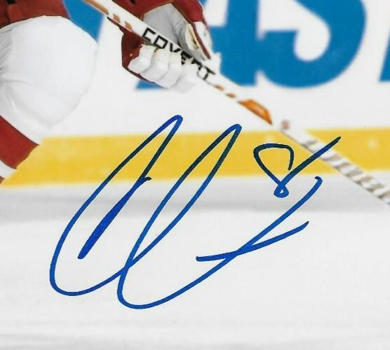 Signed Ben Chiarot Detroit Red Wings Outdoor Classic 8x10 Photo #1 Original