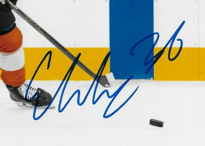 Signed Emil Andrae Philadelphia Flyers Autographed 8x10 Photo #2 Original