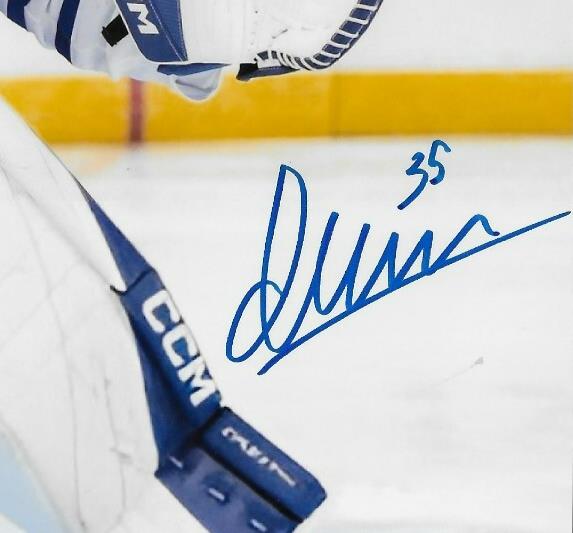 Signed Dennis Hildeby Toronto Maple Leafs Autographed 8x10 Photo #5 Original