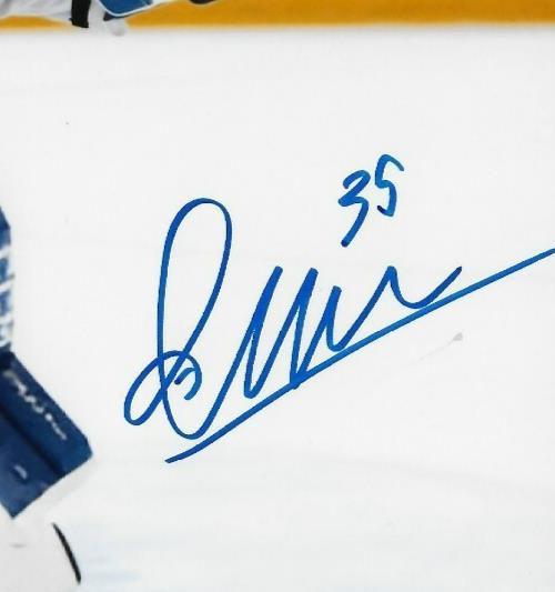 Signed Dennis Hildeby Toronto Maple Leafs Autographed 8x10 Photo #6 Original