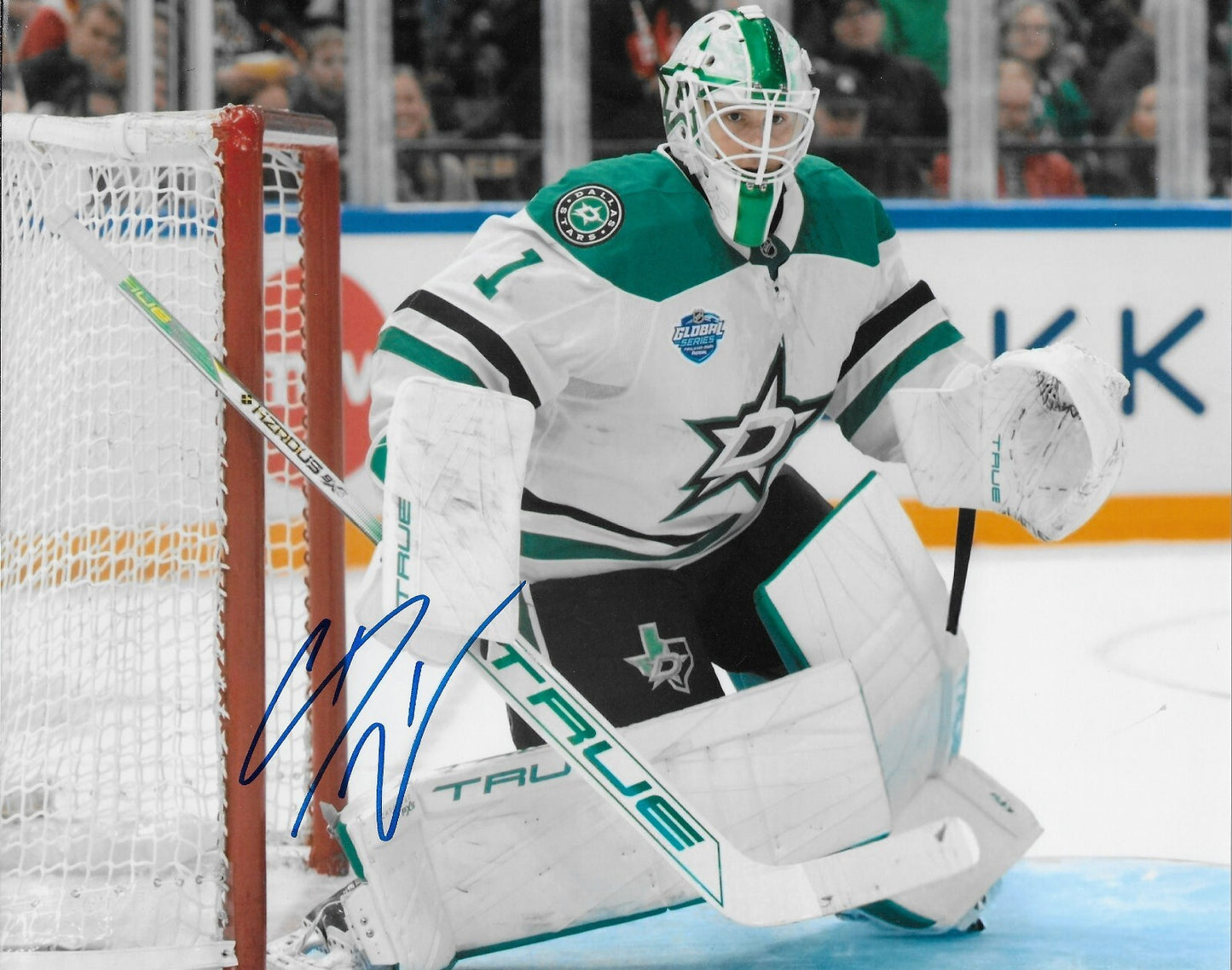 Signed Casey DeSmith Dallas Stars Autographed 8x10 Photo #1 Original