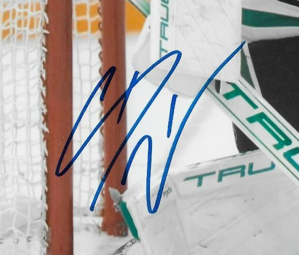 Signed Casey DeSmith Dallas Stars Autographed 8x10 Photo #1 Original
